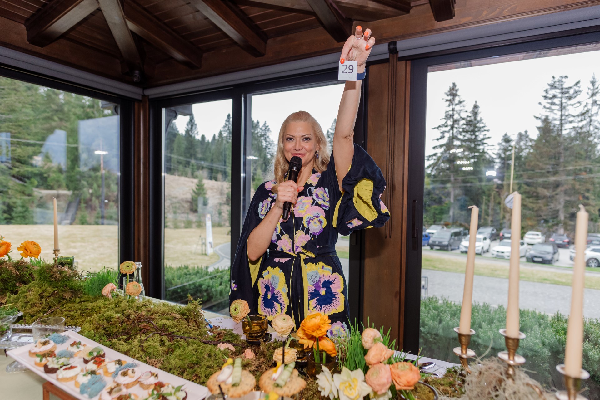 How the Rozkvit show event was held at Crona&Spa